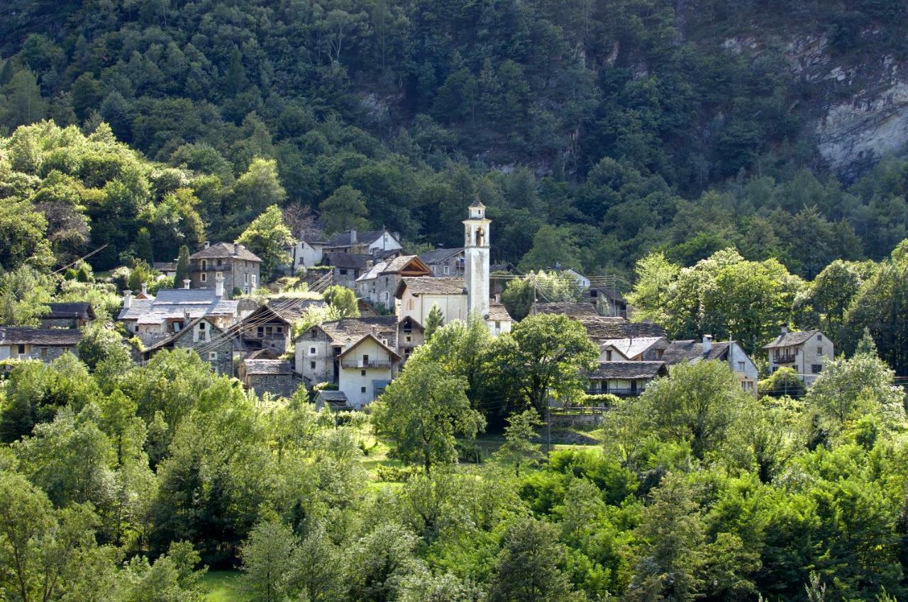 Pensione Boschetto Cevio Esterno foto